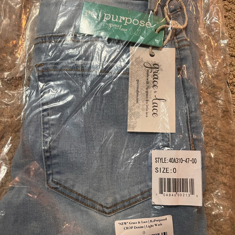 Grace & Lace Light Blue Denim Jeans